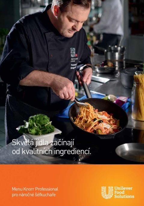 Menu Knorr Professional pro náročné kuchaře Menu Knorr Professional pro náročné kuchaře